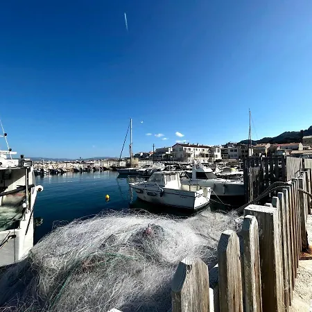 Authentique T3 Calme Entre Mer Et Calanques Marseilles Exterior foto